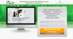 Desktop Screenshot of hostingyganancias.com